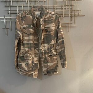 Camouflage Military Style Jacket